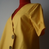 So very 90s bright yellow mini dress by Dido Suu